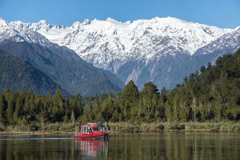 Ghiacciaio Franz Josef: crociera panoramica di 2 ore sul lago Mapourika