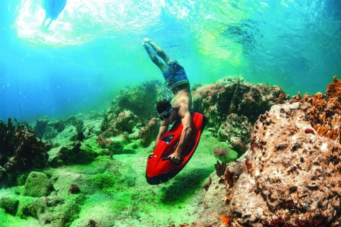 Mauricio: experiencia de buceo en SeabobOpción estándar
