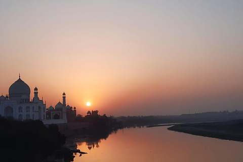 Depuis Agra : L'expérience cycliste du patrimoine d'Agra