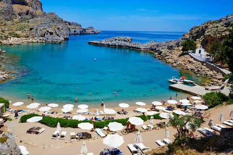 Executive excursies naar Lindos:4 uur verblijf:luxe bussenPrestige Reizen & Transfer: Executive excursies naar Lindos