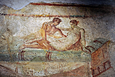 De Rome: visite privée d'une journée de Pompéi et du Vésuve