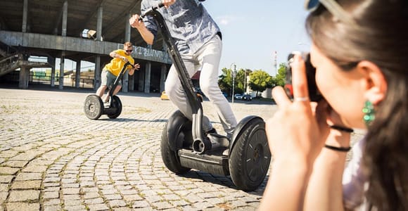 Prague: Segway Tour + Taxi Transfer & Monasteries mini-group