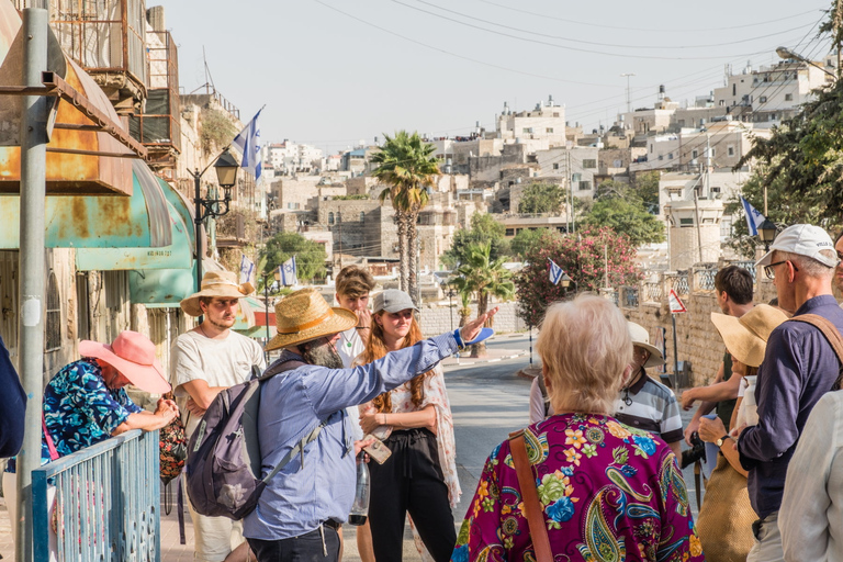 De Tel Aviv: excursão de dupla perspectiva em Hebron e Cisjordânia