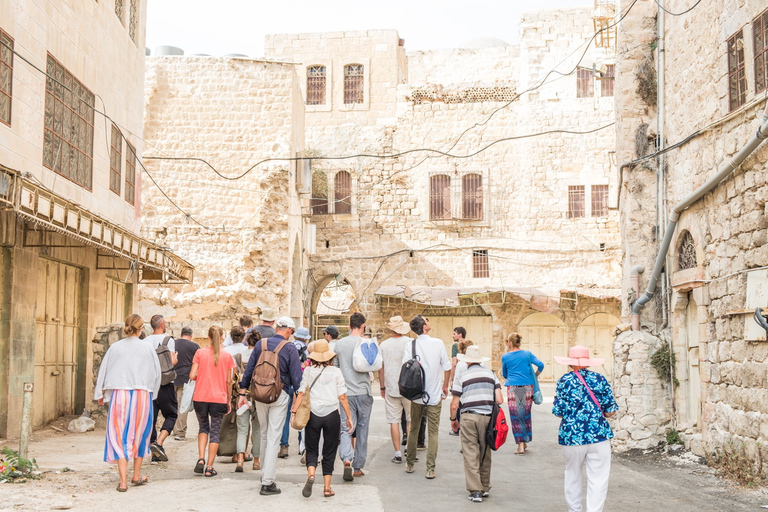 De Tel Aviv: excursão de dupla perspectiva em Hebron e Cisjordânia