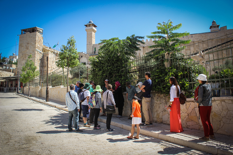 De Tel Aviv: excursão de dupla perspectiva em Hebron e Cisjordânia