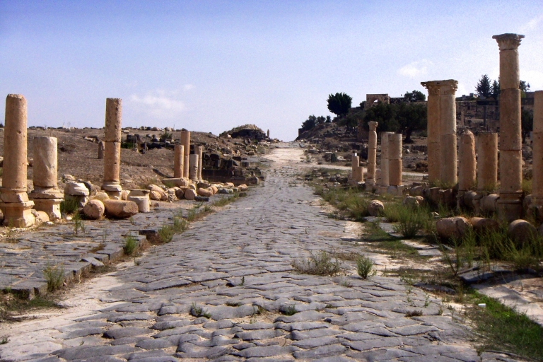 Desde Amman: Jerash, Castillo de Ajloun y Umm Qais Tour privadoDesde Ammán: tour privado de Jerash y el castillo de Aljoun