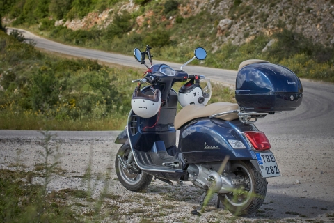 Korfu: wypożyczenie skutera Vespa na 1 dzieńVespa Gts 125 cc Ie ABS Touring 2018