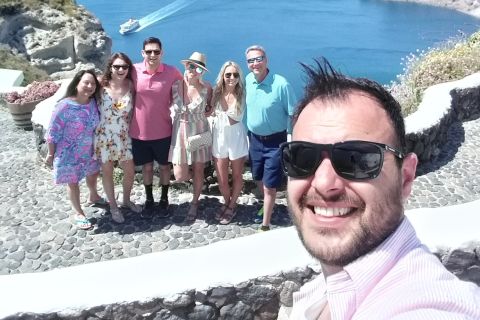 Santorini: tour esclusivo privato con guida locale