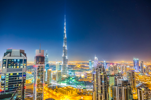 Dubai: tour serale con biglietto d&#039;ingresso al Burj Khalifa