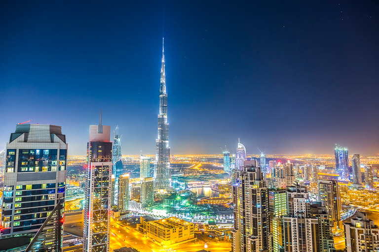 Dubai: tour serale con biglietto d&#039;ingresso al Burj Khalifa