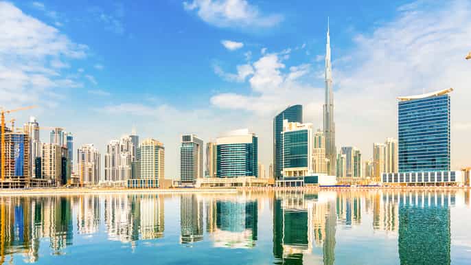 dubai transit city tour med burj khalifa billett
