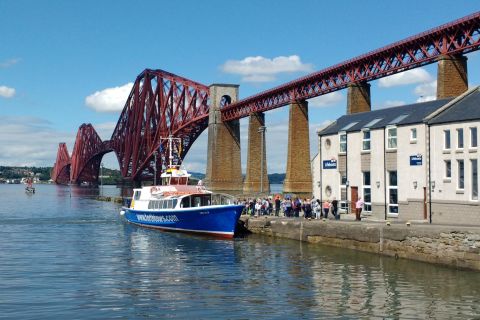 Edinburgh: Queensferry-bustour & Firth of Forth-cruise