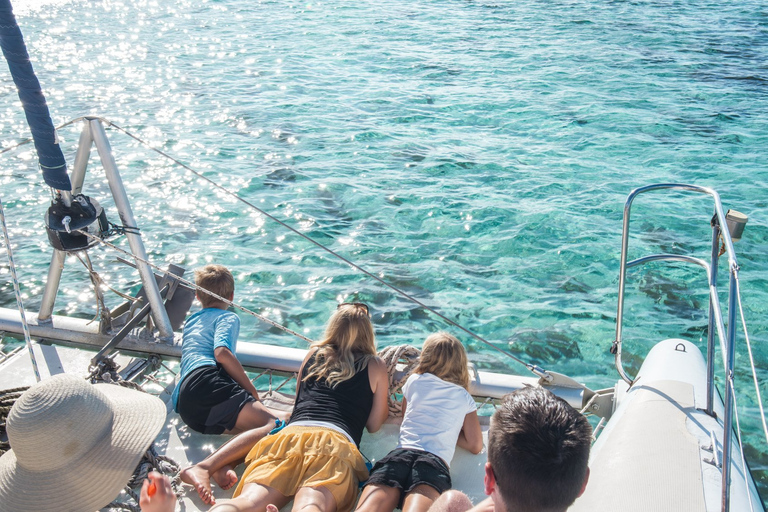 Mauritius: Katamaranfahrt von Blue Bay zur Île aux CerfsTour mit Abholung und Rücktransfer