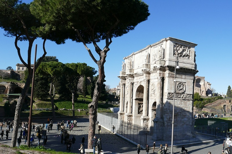 Roma: Tour guidato del Colosseo, del Foro Romano e del PalatinoTour in spagnolo