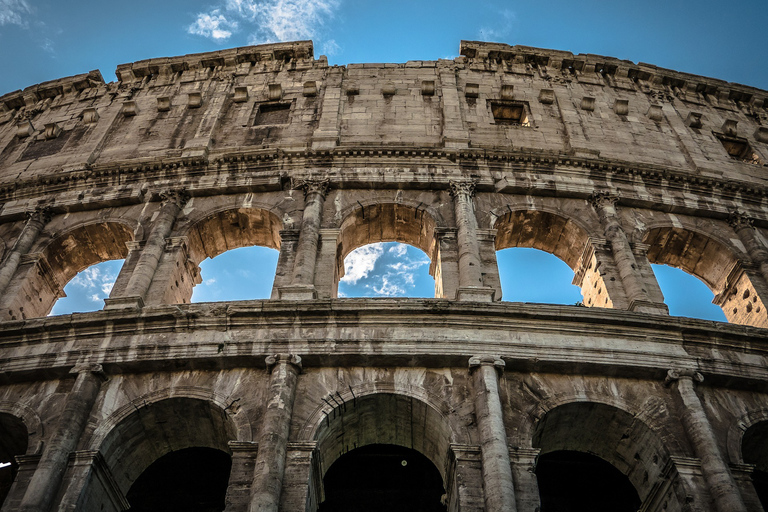 Roma: Visita guiada ao Coliseu, Fórum Romano e Monte PalatinoExcursão em Inglês