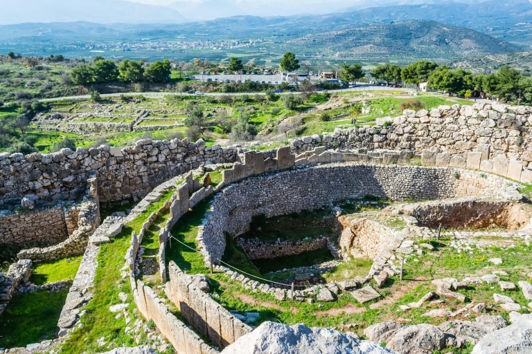 Von Athen: Tagesausflug nach Mykene, Epidaurus und NafplioAbholung von Hotels / Unterkünften in Athen oder Piräus