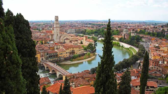 verona 3–hour highlights and panorama ebike tour