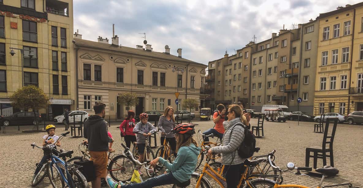 Cracovia: tour en bicicleta por el casco antiguo, Kazimierz y el gueto