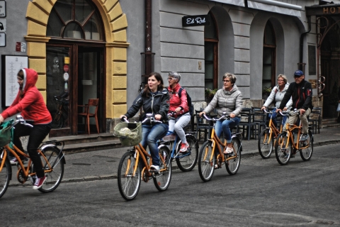 Cracovia: tour en bicicleta por el casco antiguo, Kazimierz y el guetoCracovia: recorrido en bicicleta por el casco antiguo, Kazimierz y el gueto