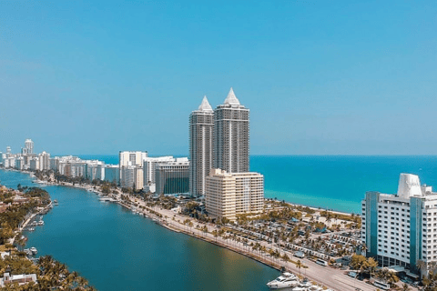 Miami: Tour in aereo di South Beach, Isole e Skyline