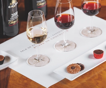 Cálem Cellar with Chocolate, Cheese, and Wine Tasting