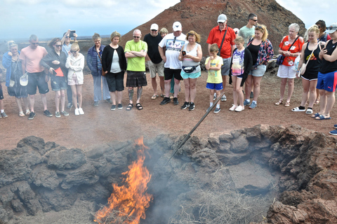 Timanfaya ed El Golfo: tour mattutino per crocieristi