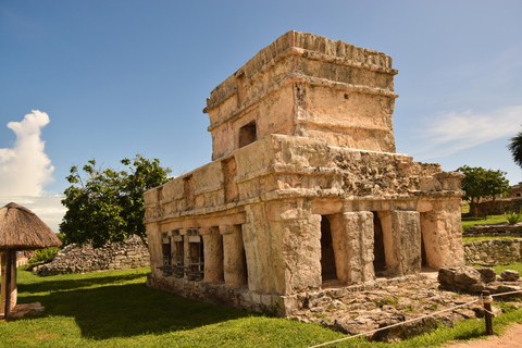 Cancun/Riviera Maya: Tulum Ruins, Sea Turtle Swim & Cenotes Tour with Pickup from Cancun