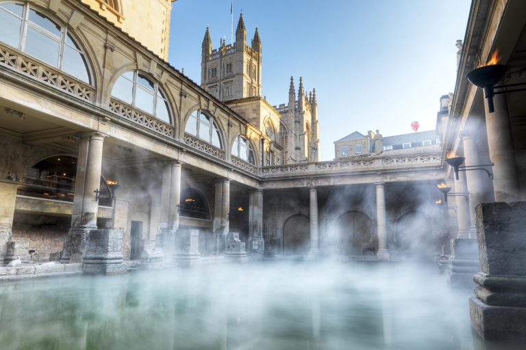 Bath: Prywatna wycieczka piesza z przewodnikiem turystycznym z niebieskim znaczkiem