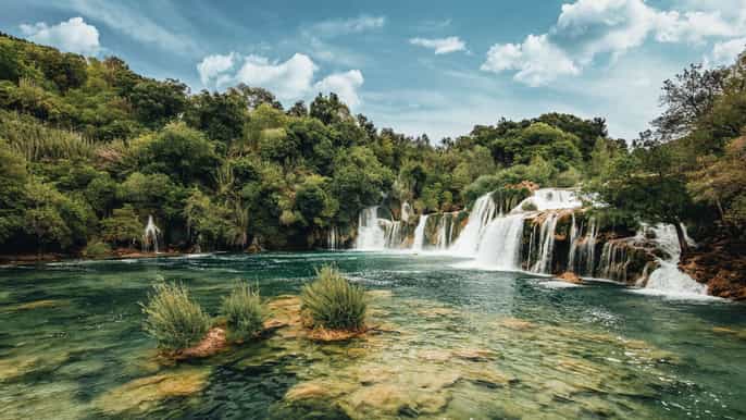 excursão privada às cachoeiras de krka saindo de split e trogir