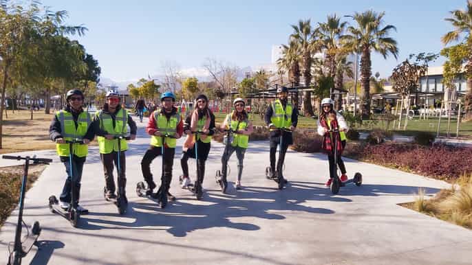 antalya electric scooter sightseeing tour