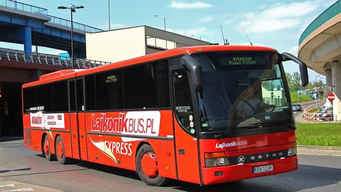 oneway direct bus between auschwitzbirkenau and krakow