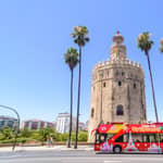 Siviglia: tour panoramico della città in autobus Hop-On Hop-Off