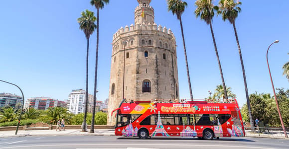 Seville: City Sightseeing Hop-On Hop-Off Bus Tour