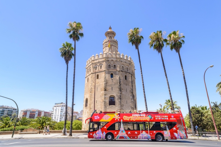 Sevilla: ticket de 24 horas en autobús turístico