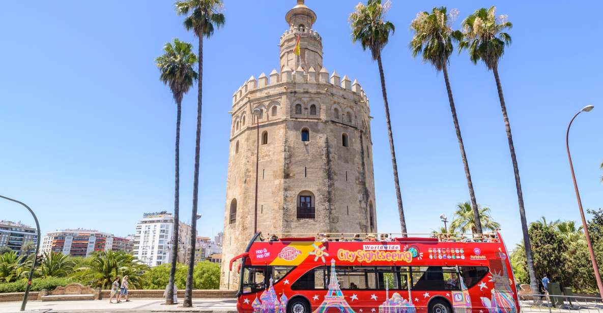 Sevilha: ônibus turístico hop-on hop-off da cidade