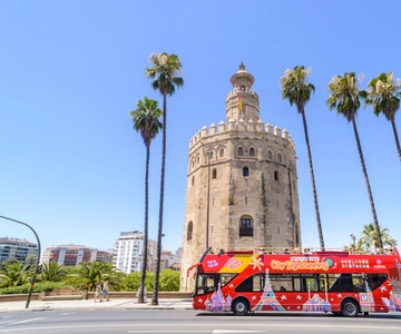 Seville: City Sightseeing Hop-On Hop-Off Bus Tour