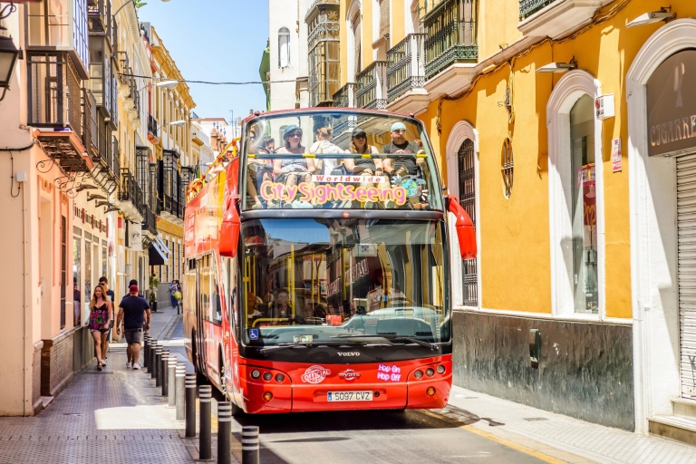 Sevilla: 24-uursticket hop on, hop off-bus