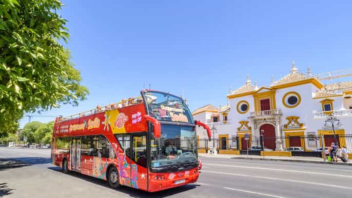 seville 24/48hour hopon hopoff bus ticket
