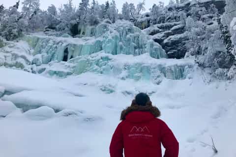 Rovaniemi: Korouoma Canyon & Frozen Waterfalls Tour