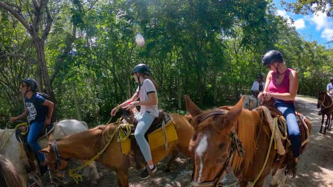 cozumel the mayan frontier by horseback beach