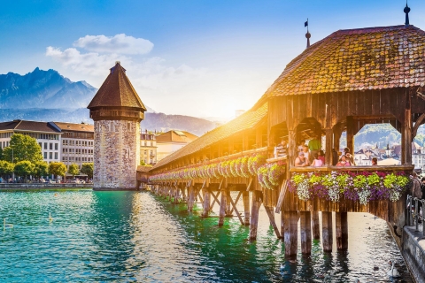 Private Fahrt von Zürich nach Titlis durch Luzern