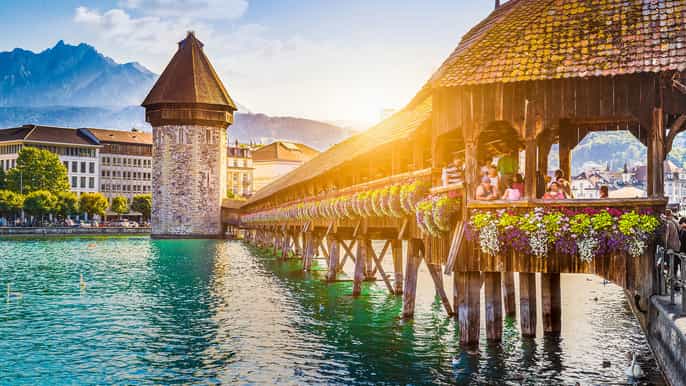 viaje privado de zurich al monte titlis a través de lucerna