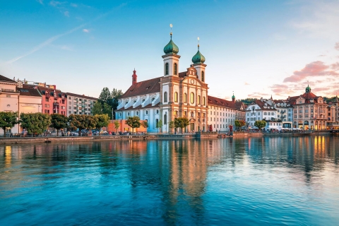 Private Fahrt von Zürich nach Titlis durch Luzern