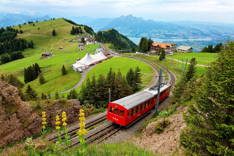 Privatfahrt von Zürich nach Rigi über die Stadt LuzernVon Zürich nach Rigi durch Luzern