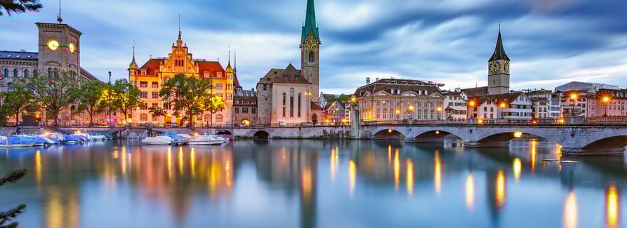 Visite à pied de découverte de Zurich