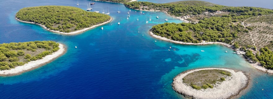 Croisière privée sur Hvar et les îles Pakleni