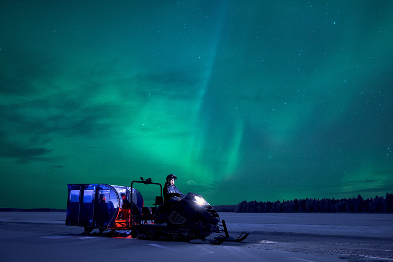 Rovaniemi: Snowtrain till Northern Lights CampFrån Rovaniemi: Snowtrain till Northern Lights Camp