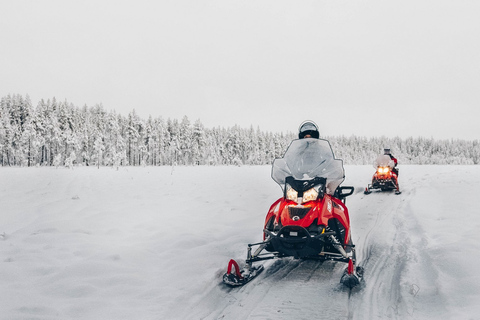 Rovaniemi: Snowmobile Safari into the WildernessRovaniemi: Snöskotersafari i vildmarken