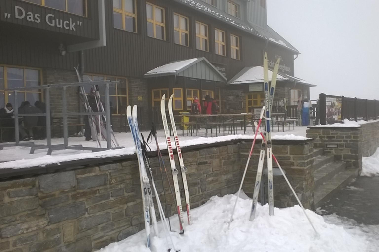 From Leipzig: Return Transfer to Fichtelberg Ski Run ERZSki2023