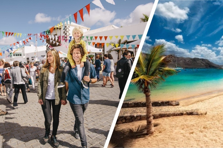 Lanzarote: Ambachtsmarkt van Teguise en het eiland La Graciosa